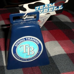 With the baseball season approaching I am in the mood for more cowbell. Photo R. Anderson