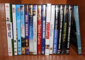 Hundreds if not thousands of movies have been made about the game of baseball through the years. Photo R. Anderson