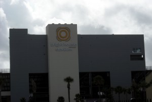 After years of playing "home" games at a stadium across town from the campus the UCF Knights got an on campus stadium of their own a few years back. Photo R. Anderson