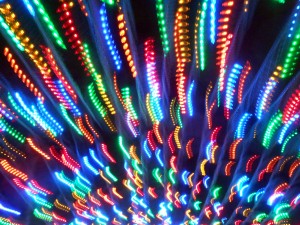 Christmas lights come in all shapes and sizes and are part of the tradition of the season for many. Photo R. Anderson
